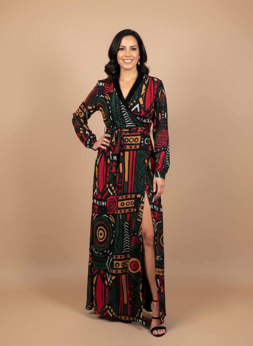 The Ajilé Convertible Wrap Dress & Duster 0