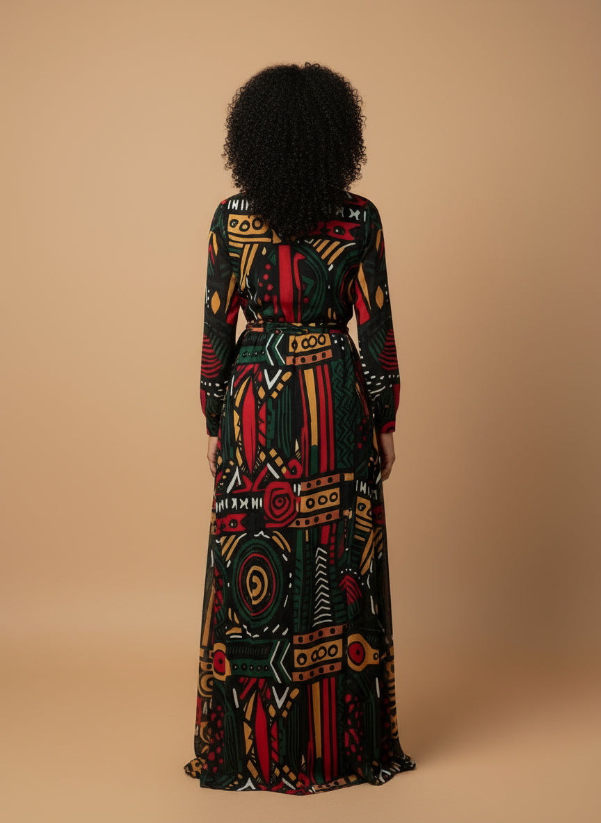 The Ajilé Convertible Wrap Dress & Duster 0