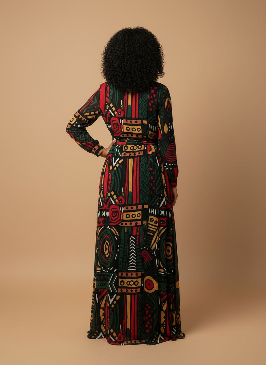 The Ajilé Convertible Wrap Dress & Duster 0