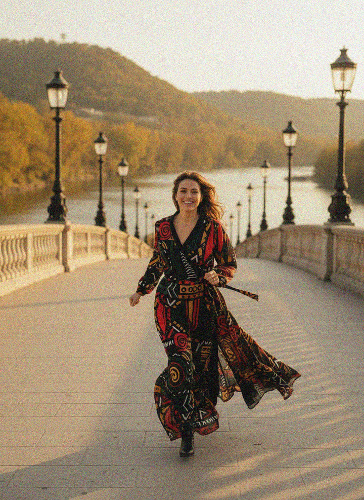 The Ajilé Convertible Wrap Dress & Duster