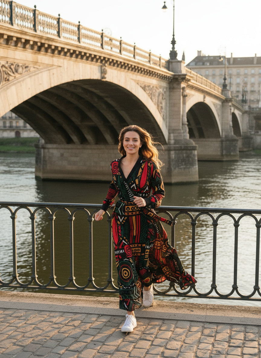 The Ajilé Convertible Wrap Dress & Duster