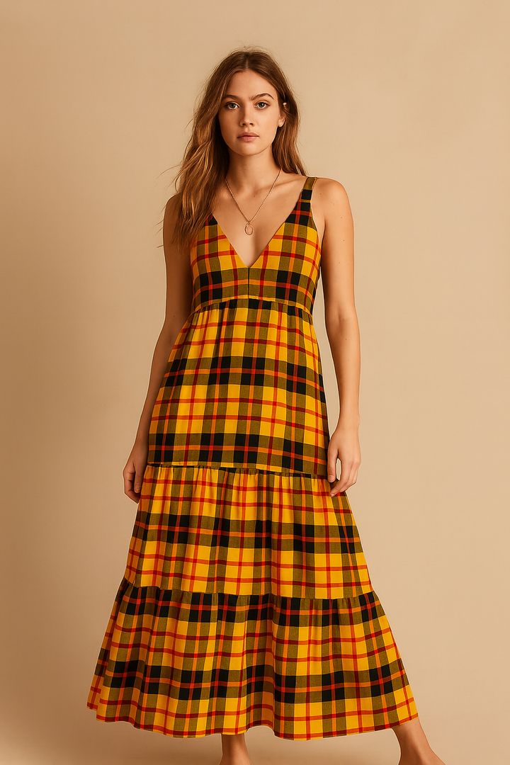 The Marigold Muse Dress