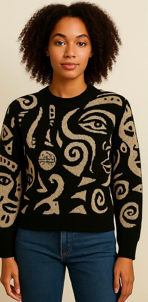 Ewa Wool backless Sweater